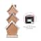 Glitzhome® 18.5" Lighted Resin Christmas Gingerbread House Table Decor